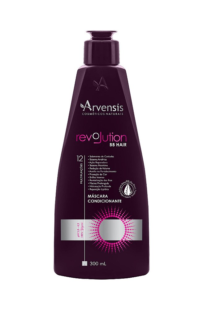 MÁSCARA CONDICIONANTE BB HAIR REVOLUTION 300 ML ARVENSIS
