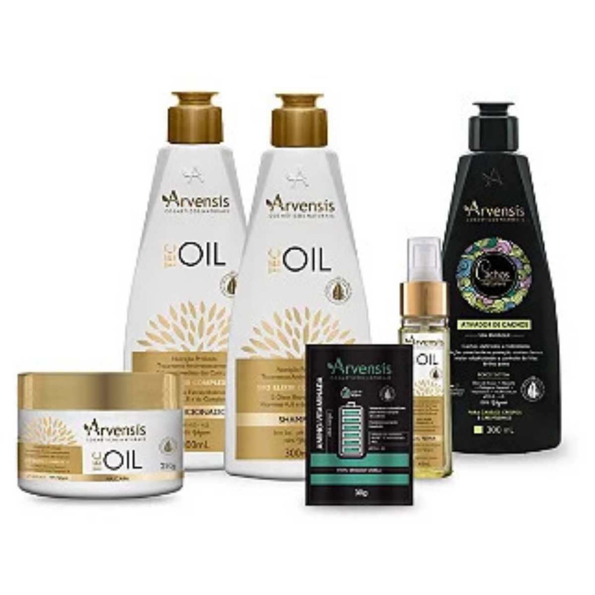 KIT NUTRIÇÃO - CABELOS CRESPOS E CRESPÍSSIMOS