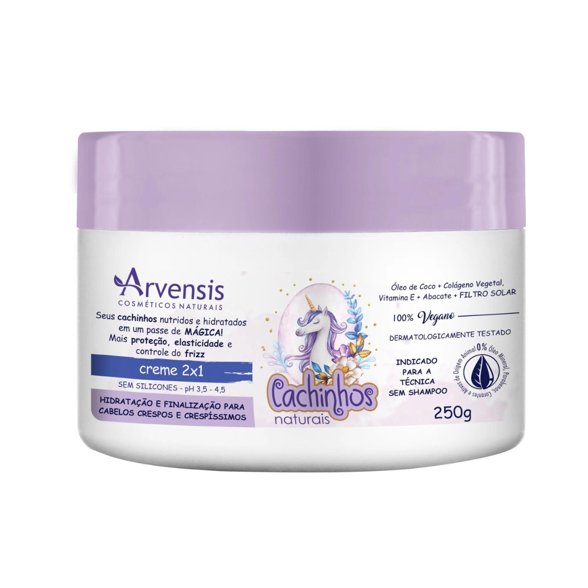 MÁSCARA CAPILAR CACHINHOS 2X1 250 G ARVENSIS