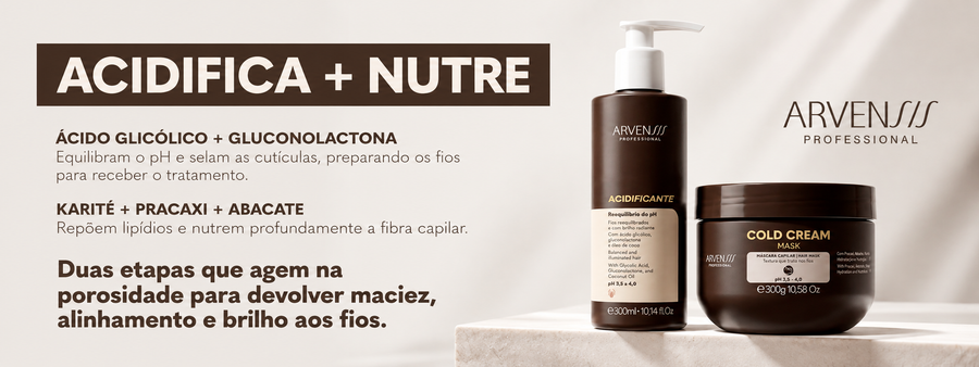 Kit Acidificante + Máscara Cold Cream