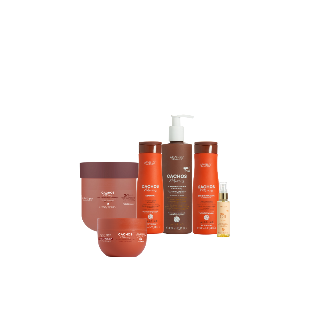 KIT COMPLETO ARVENSIS  CRESPOS E CRESPISSIMOS