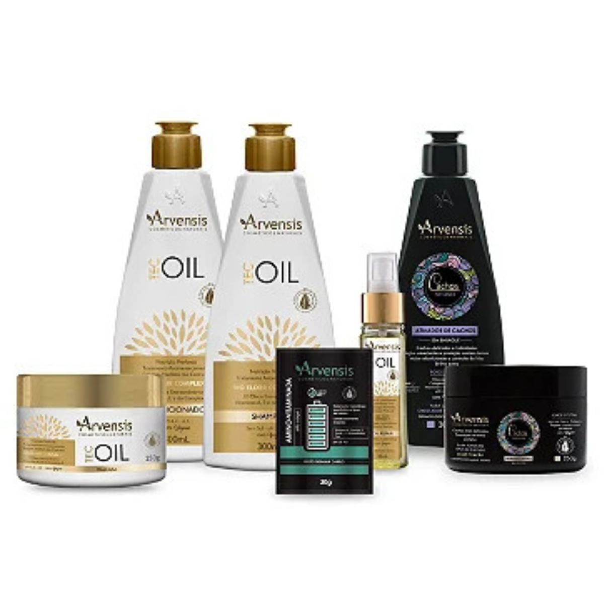 Kit Nutrição - Cabelos Cacheados e Ondulados