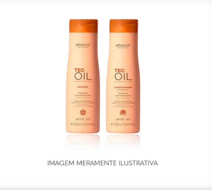 KIT TEC OIL SHAMPOO CONDICIONADOR