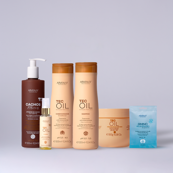 Kit Nutrição - Cabelos Crespos e Crespíssimos – Arvensis