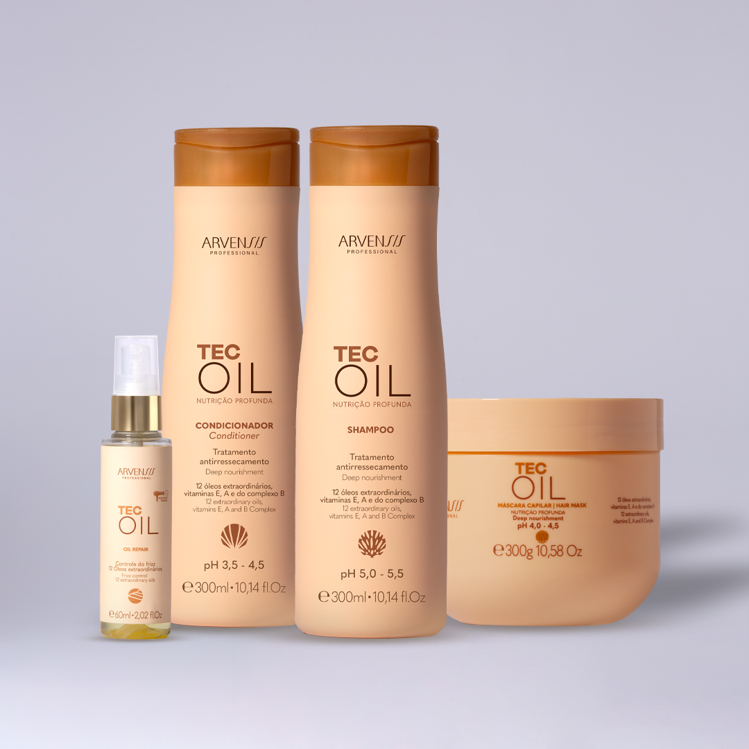 KIT TEC OIL - NUTRIÇÃO PROFUNDA