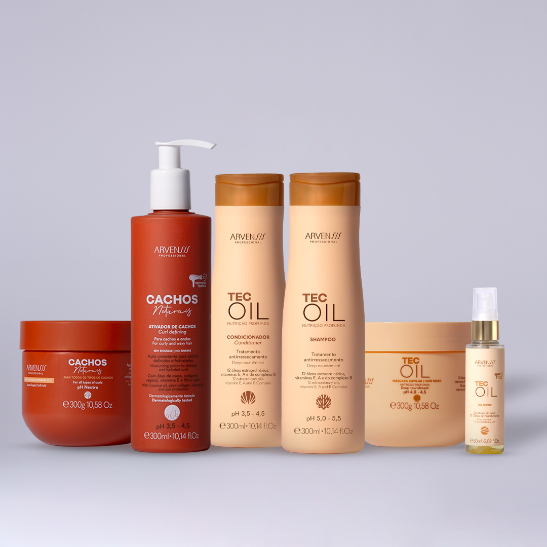 KIT TRANSIÇÃO CAPILAR 1 - ONDULADA E CACHEADA