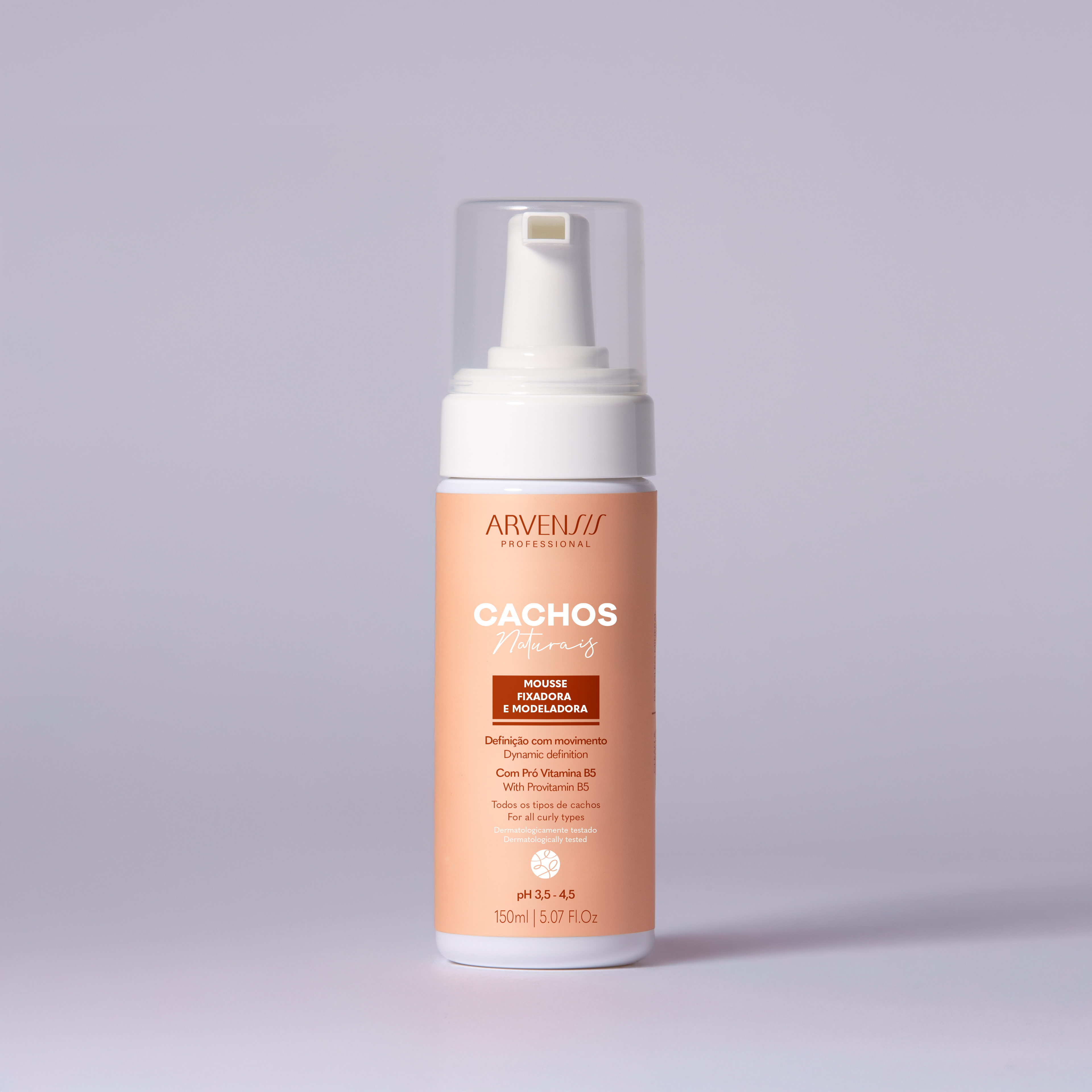 MOUSSE FIXADORA E MODELADORA 150 ML ARVENSIS
