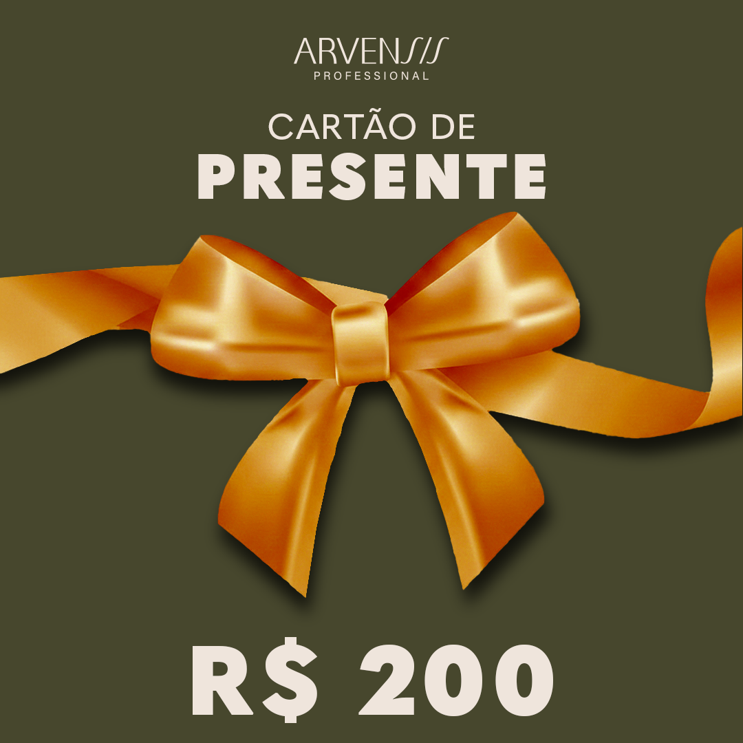 CARTÃO PRESENTE ARVENSIS - R$200
