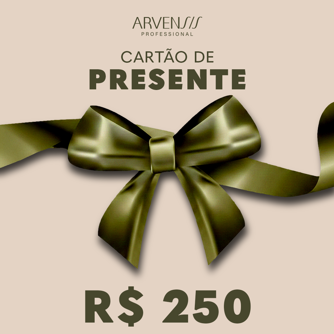 CARTÃO PRESENTE ARVENSIS - R$250