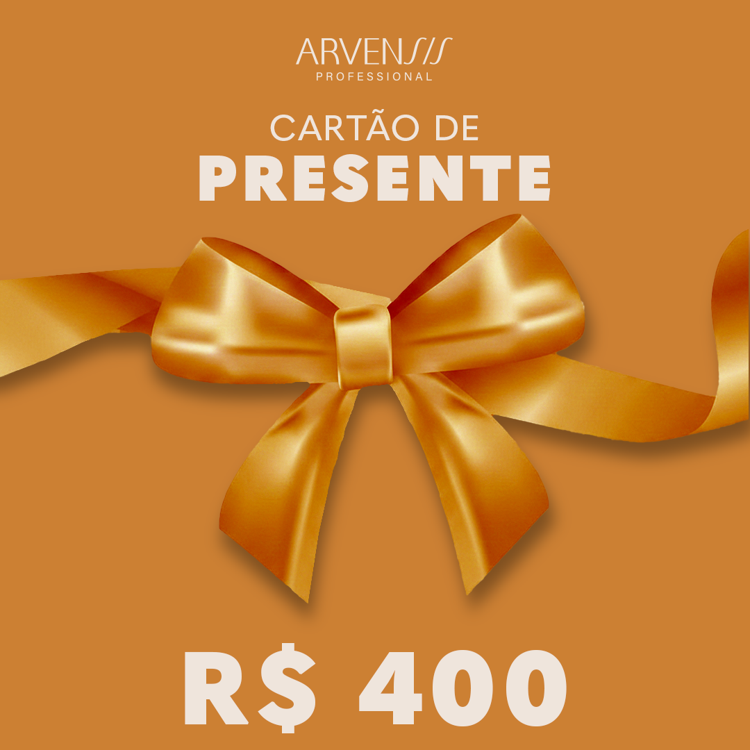 CARTÃO PRESENTE ARVENSIS - R$400