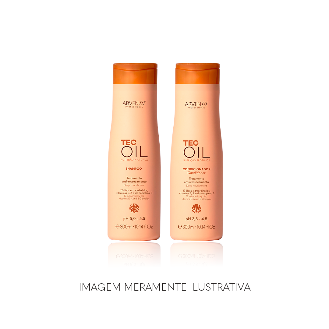 KIT TEC OIL SHAMPOO CONDICIONADOR