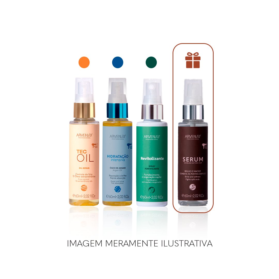 KIT TRIO CAMPEÃO ARVENSIS + SÉRUM REVOLUTION GRÁTIS