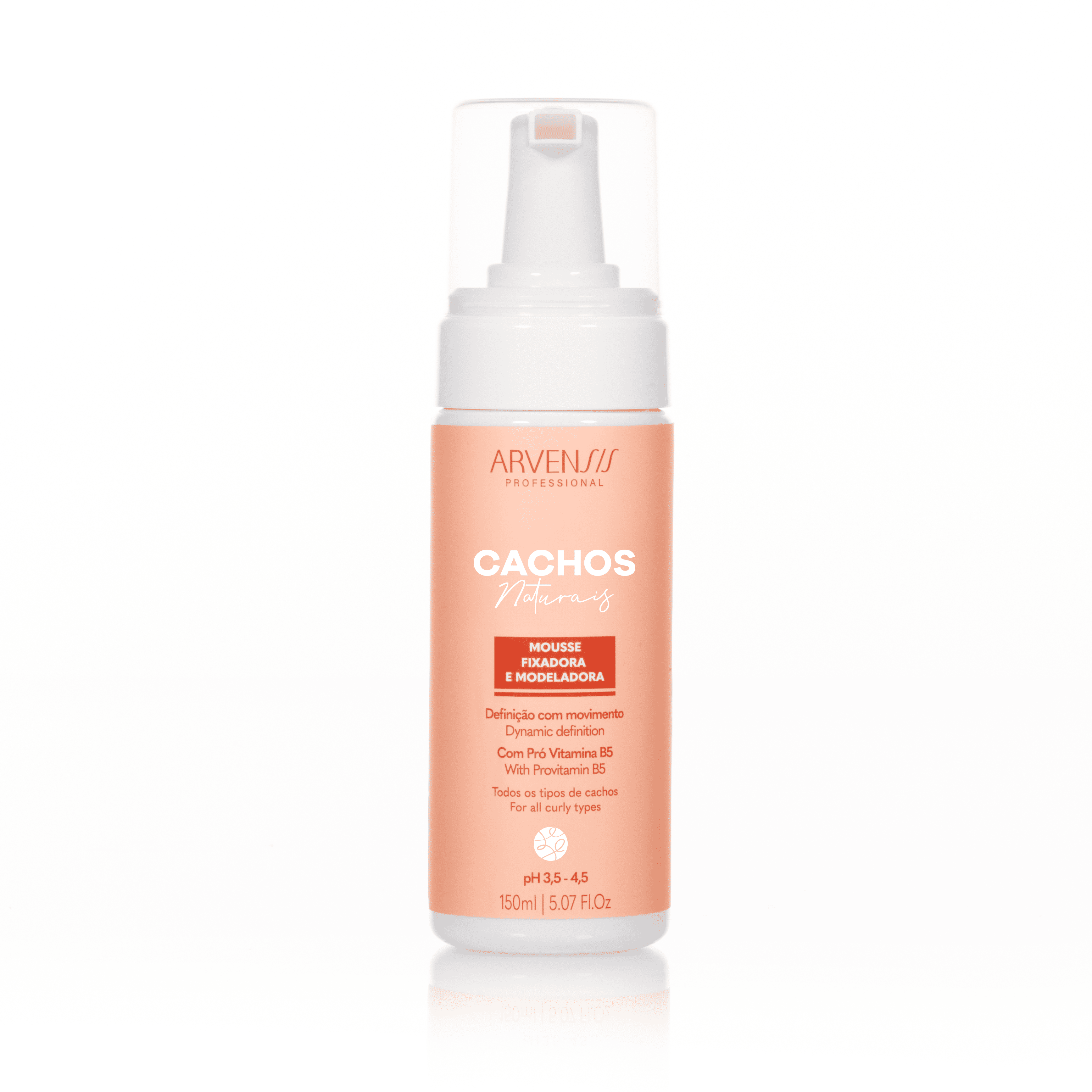 MOUSSE FIXADORA E MODELADORA 150 ML ARVENSIS