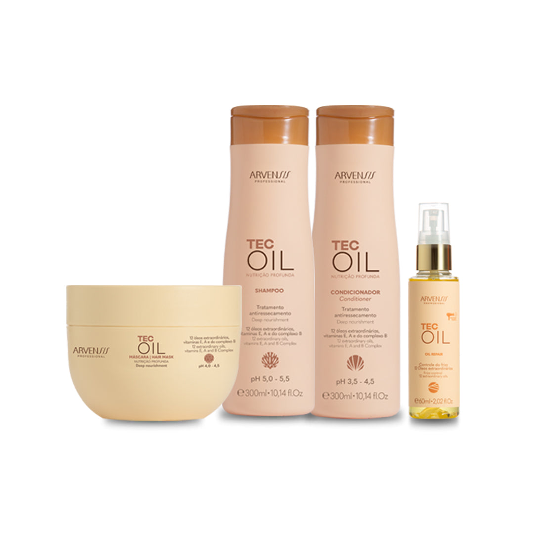 KIT TEC OIL - NUTRIÇÃO PROFUNDA